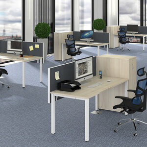 UNI Office desks - acacia